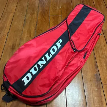 DUNLOP 빨간색 라켓 백