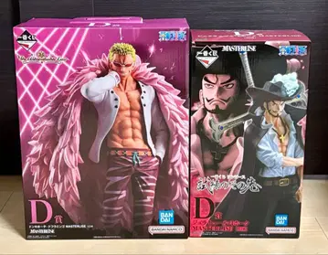 제일복권 원피스 D상 미호크 도플라밍고 피규어 2점 세트