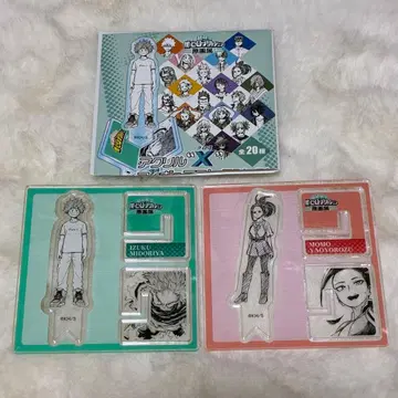 나의 히어로 아카데미아 원화전 아크릴 X 피규어 컬렉션 2개 세트