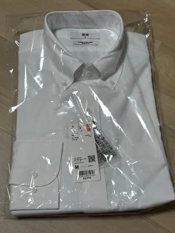 UNIQLO 슈퍼 논아이론 와이셔츠 M