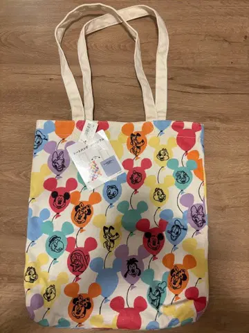 디즈니 벌룬 풍선 토트백 미키 리조트 백