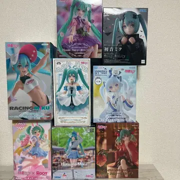 인기 하츠네 미쿠 피규어 8체 세트