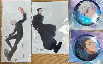 주술회전 팬텀 퍼레이드 아크릴 스탠드 캔뱃지 고죠 사토루 게토 스구루