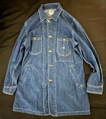 Lee 데님 코트 데님 셔츠