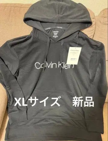 [ 미사용 새상품 ] Calvin Klein 블랙 후드티 XL