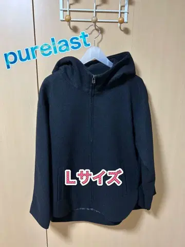 purelast 블랙 후디 L 사이즈