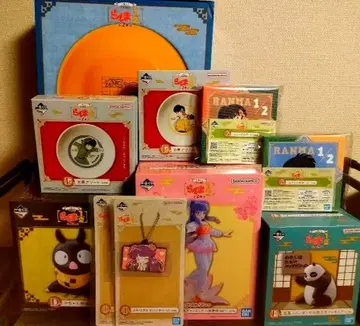 제일복권 란마 1/2 라스트 원상 C상 D상 E상 하위상 세트