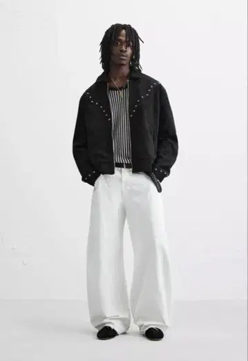 페이크 스웨이드 자켓