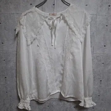 axesremme 레이스 블라우스 봄