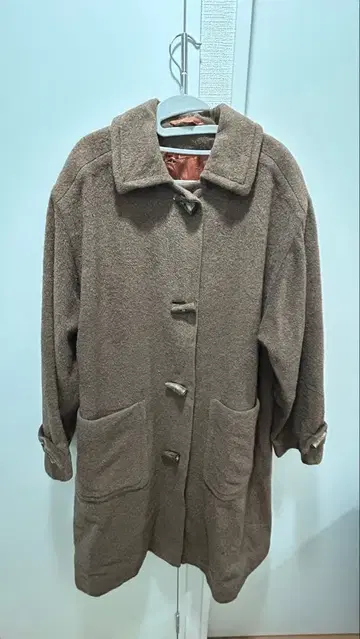 70s~80s 아쿠아스큐텀 영국제 울 코트 멜톤 빈티지