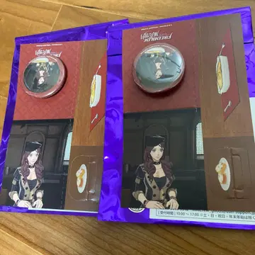 FE 풍화설월 도로테아 런치 스탠드 캔뱃지 세트