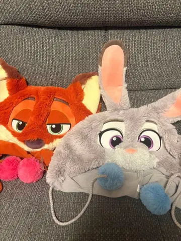 주토피아 닉 주디 팬캡