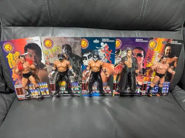 프로레슬링 Hyper Heroes 피규어 5체 세트