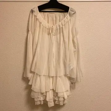 snidel 올인원 살로펫 화이트 프리 사이즈