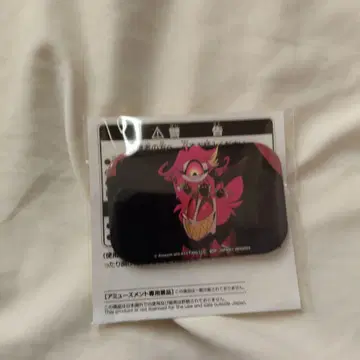 Hazbin Hotel 스퀘어 캔뱃지 핑크 캐릭터