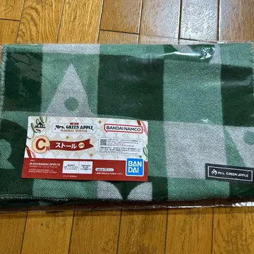 미세스 그린애플 스톨 체크 무늬