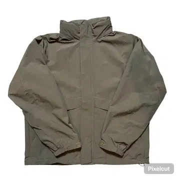 2024년 유니클로 윈드프루프 스탠드 블루종 다크 브라운