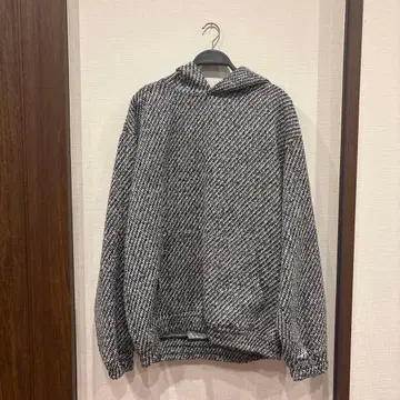 REALTAKAI 화이트 블랙 mix parka XL 사이즈