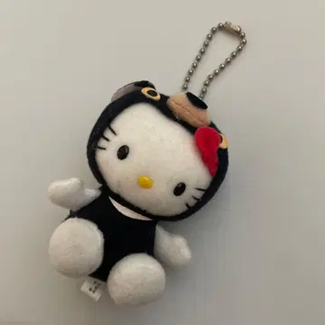 레어 희귀 헬로키티 키티 인형옷 봉제 인형 키링 헤이세이 레트로