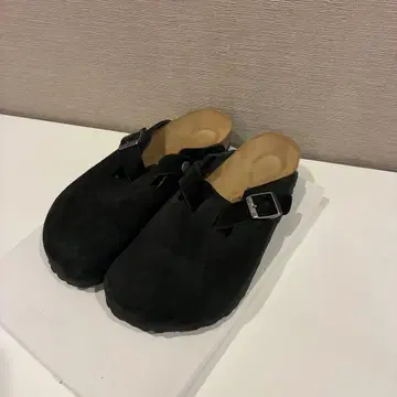 BIRKENSTOCK BOSTON 블랙 레귤러
