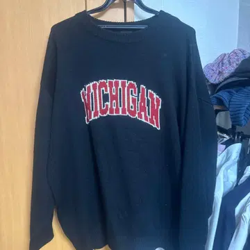 FREAK'S STORE 미시간 로고 스웨터