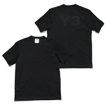 Y-3 블랙 T셔츠