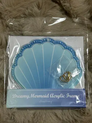 FUKUYA 드리미 머메이드 아크릴 프레임 라이트 블루