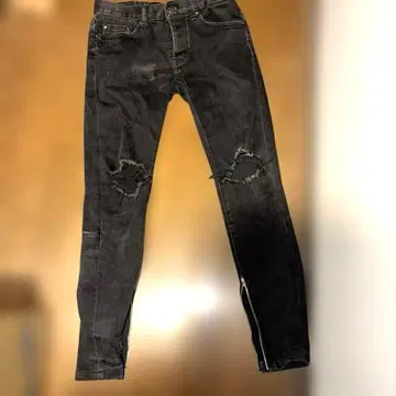 m n m l 데미지 가공 스키니 팬츠 29