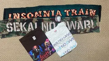 SEKAI NO OWARI 불꽃과 숲의 카니발 T셔츠 외 묶음 판매