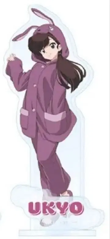 란마 1/2 동물 파자마 아크릴 스탠드 쿠온지 우쿄