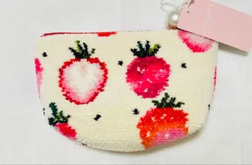 페이러 FEILER 스트로베리 도트 파우치