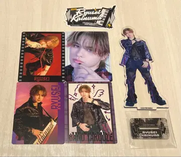 카이누마 류세이 포토 카드 아크릴 스탠드