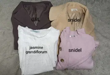 snidel 외 여성용 겨울 의류 묶음 판매