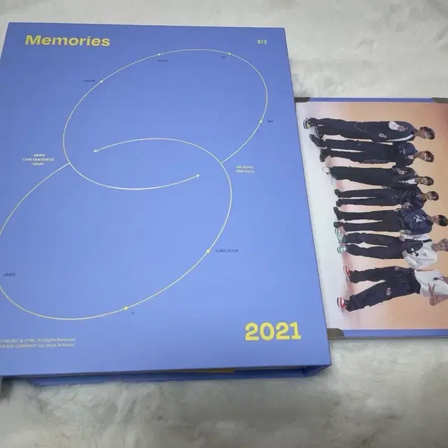 방탄 2021 메모리즈