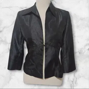 EMMAJAMES 7부 소매 자켓 여성용 9호 블랙