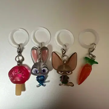 주토피아 메지루시 액세서리 세트 주디 아이스캔디 당근