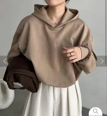 카프리슈레마쥬 벌룬 후디 베이지