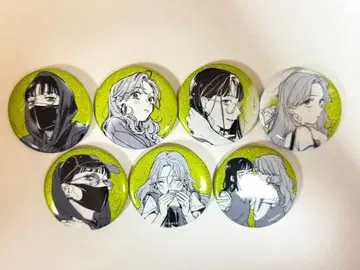 신경 쓰이는 사람이 남자가 아니었다 캔뱃지 컬렉션 7개 세트