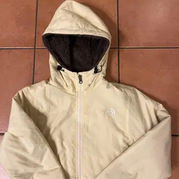 THE NORTH FACE 플리스 안감 자켓 S 사이즈 크림색