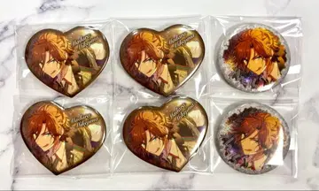 하트형 캔뱃지 미케지마 마다라 앙스타