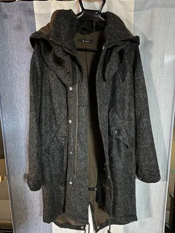 Johnbull 모즈 코트 다크 그레이