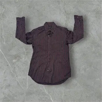 [ 새상품급 ] COMME CA ISM 스트라이프 긴팔 셔츠 M