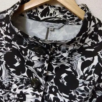 모다 클럽 스미노, 포멀 꽃무늬 흑백 두꺼운 원단 38 사이즈