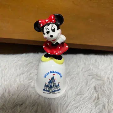 도쿄 디즈니랜드 미니 핸드벨 호출벨 벨 오브제 쇼와 레트로