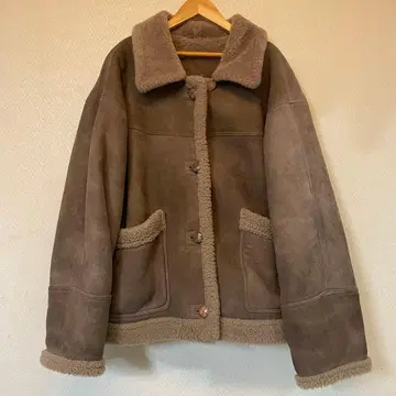 무스탕 자켓 11 브라운 양가죽 보아 유로 오란다제