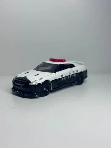 토미카 순찰차 닛산 GTR 화이트/블랙