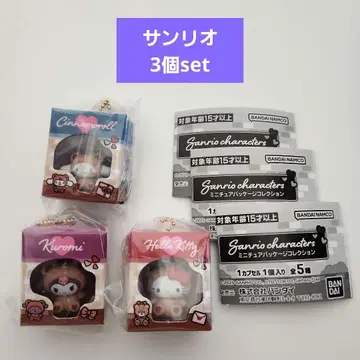 산리오 미니어처 패키지 컬렉션 헬로키티 시나모롤 쿠로미