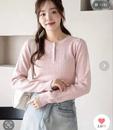 미사용 새상품 U.S. POLO ASSN. 별주 헨리넥 니트 풀오버