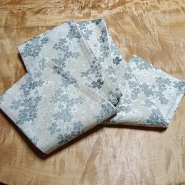 폴리에스테르 벚꽃 꽃무늬 반폭 오비