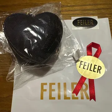 페이러 유니 하트 백참 블랙